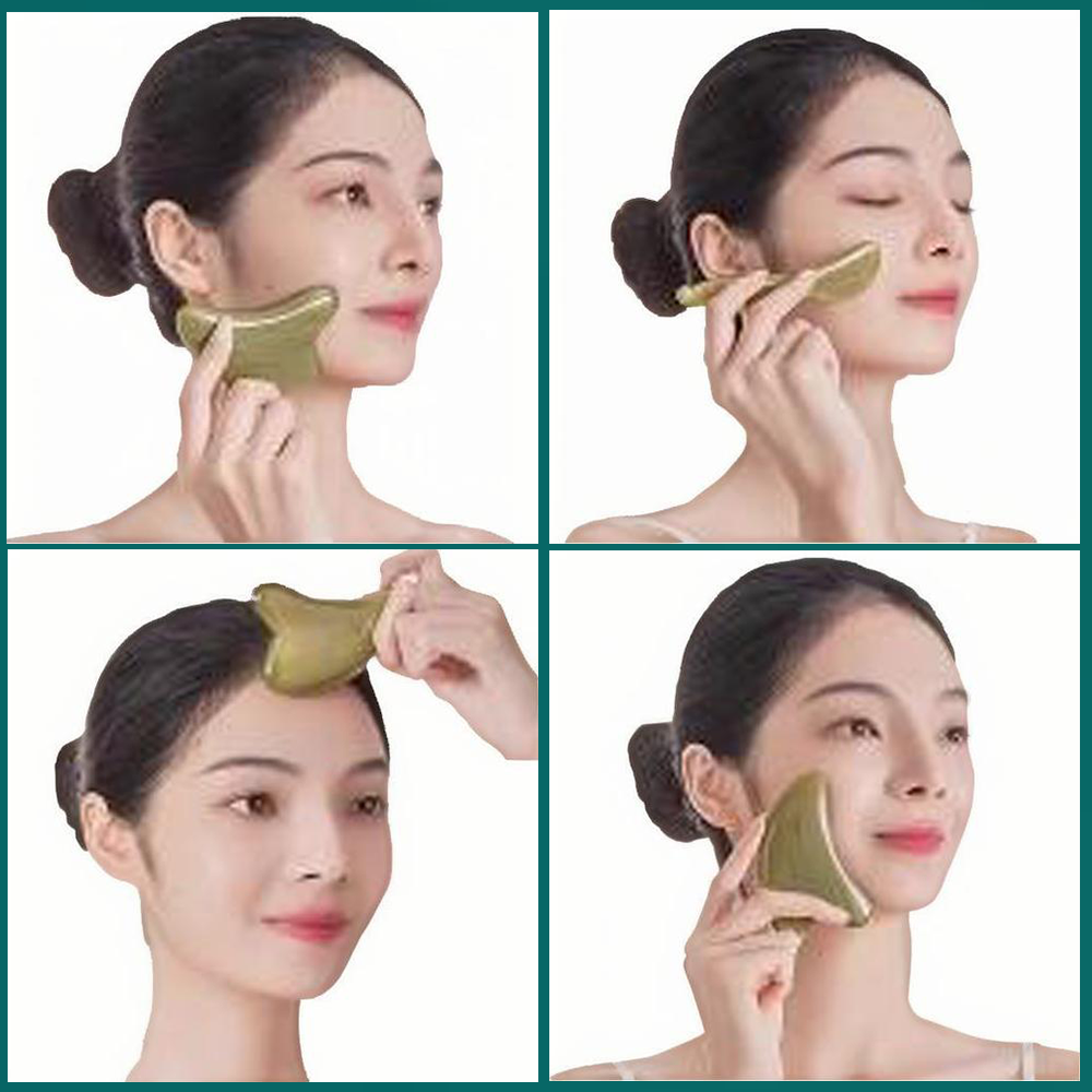 Authentic Natural Ox Horn Gua Sha Set – Revitalize Your Skin with Ancient Wisdom