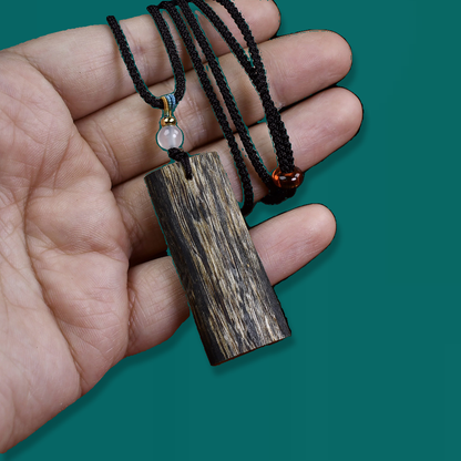 100% Natural Agarwood Necklace